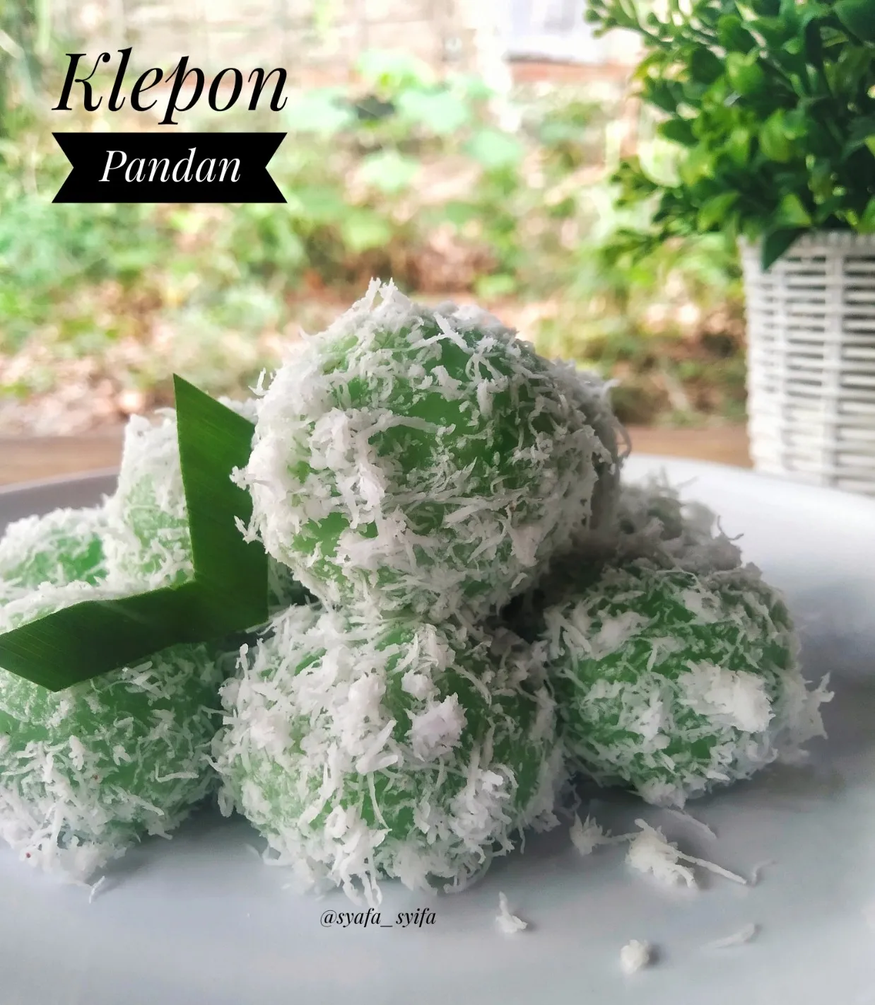 Klepon Pandan Manis Legit
